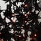 5ft. Pre-Lit Artificial Halloween Black Maple Tree with 240 Orange & Purple LED Lights